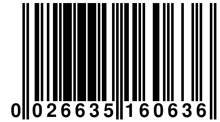 0 026635 160636