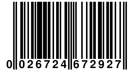 0 026724 672927