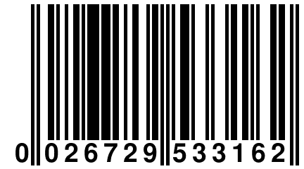 0 026729 533162