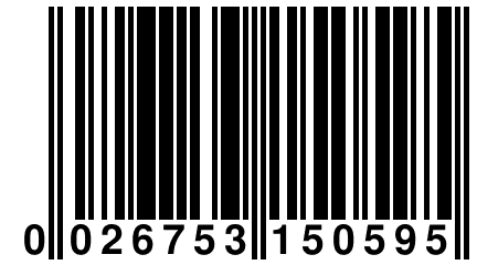 0 026753 150595