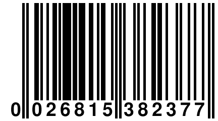0 026815 382377