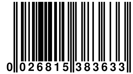 0 026815 383633