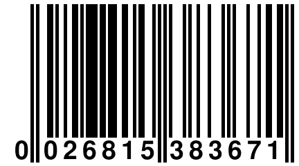 0 026815 383671