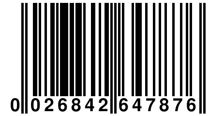 0 026842 647876