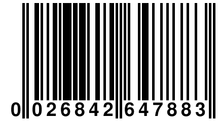 0 026842 647883