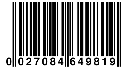 0 027084 649819