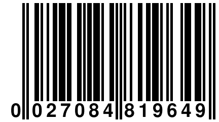0 027084 819649