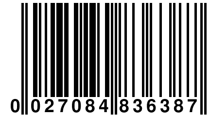 0 027084 836387