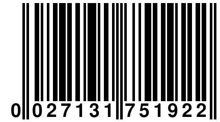 0 027131 751922