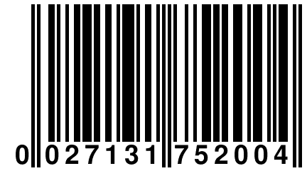 0 027131 752004