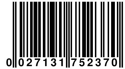 0 027131 752370