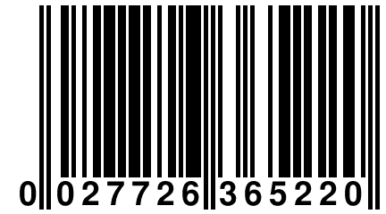 0 027726 365220
