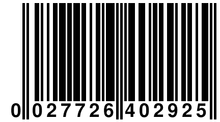 0 027726 402925