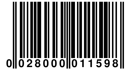 0 028000 011598