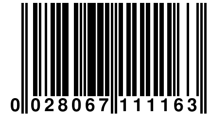 0 028067 111163