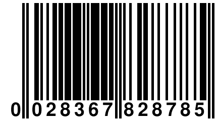 0 028367 828785