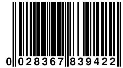 0 028367 839422