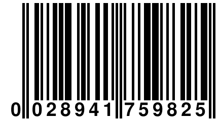 0 028941 759825