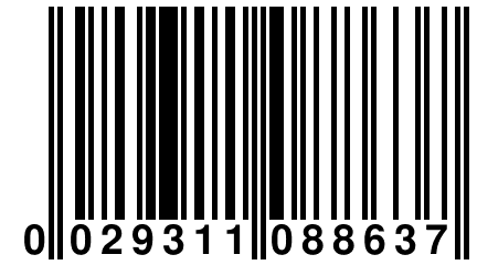 0 029311 088637