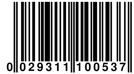 0 029311 100537