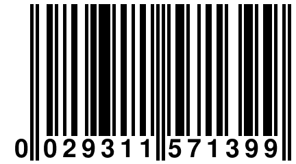 0 029311 571399