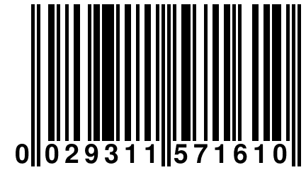 0 029311 571610
