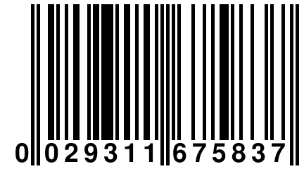0 029311 675837