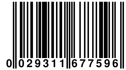0 029311 677596