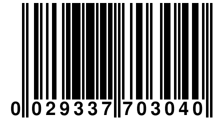 0 029337 703040