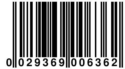 0 029369 006362