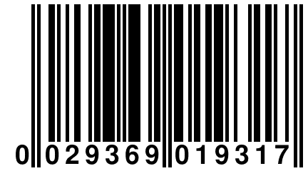 0 029369 019317