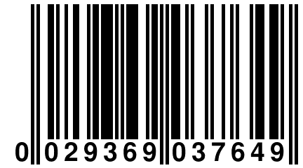 0 029369 037649
