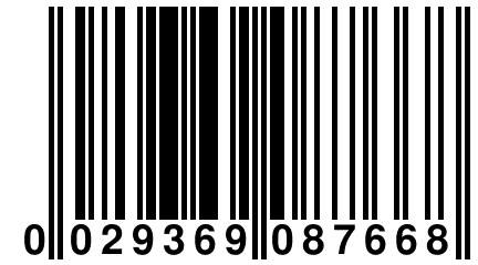 0 029369 087668