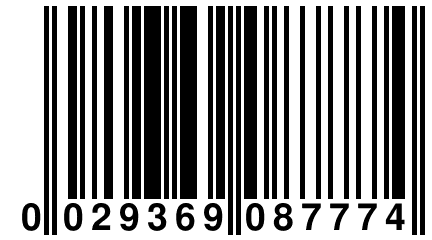 0 029369 087774