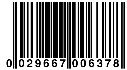 0 029667 006378