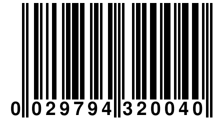 0 029794 320040