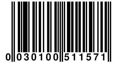 0 030100 511571