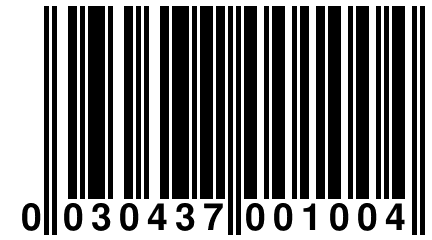 0 030437 001004