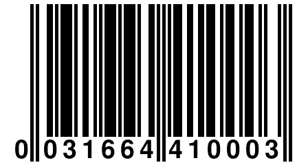 0 031664 410003