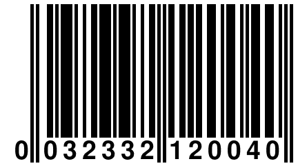 0 032332 120040