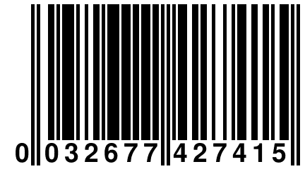 0 032677 427415