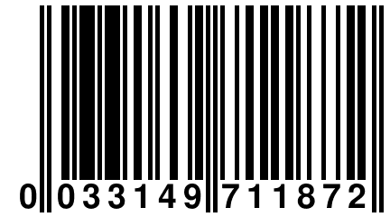0 033149 711872