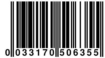 0 033170 506355