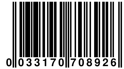 0 033170 708926
