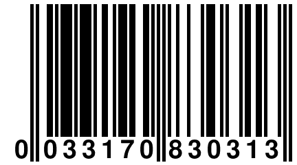 0 033170 830313