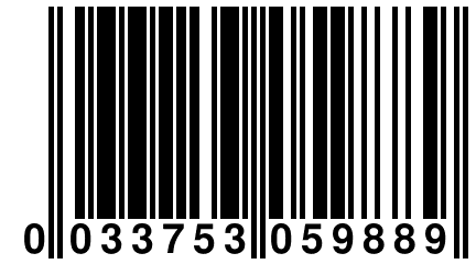 0 033753 059889