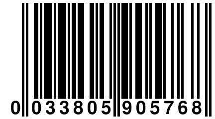 0 033805 905768