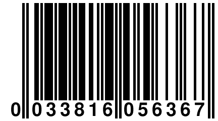 0 033816 056367