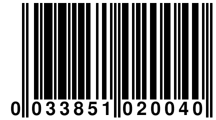 0 033851 020040