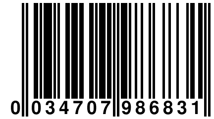 0 034707 986831
